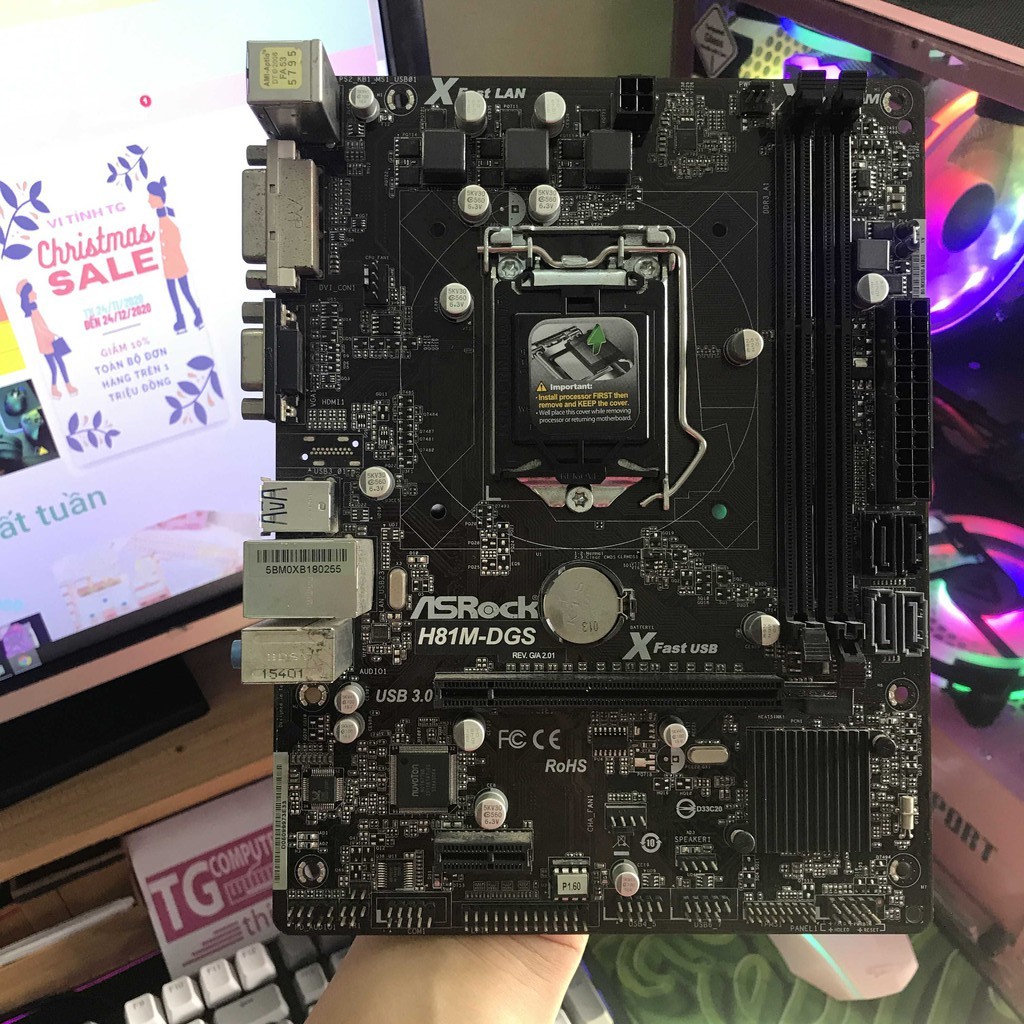 Main máy tính H81 H61 Giga / Asus / Asrock / MSI / Foxconn giá siêu tốt | BigBuy360 - bigbuy360.vn