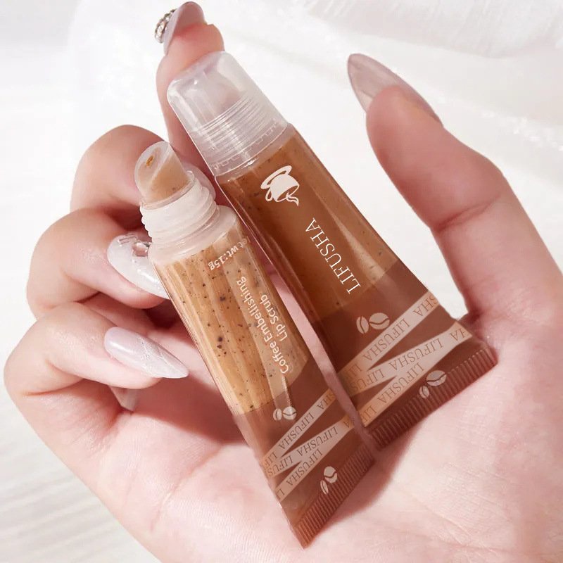Tẩy tế bào chết môi Coffee Lip Scrub 15g dưỡng ẩm Nội địa Trung ILY