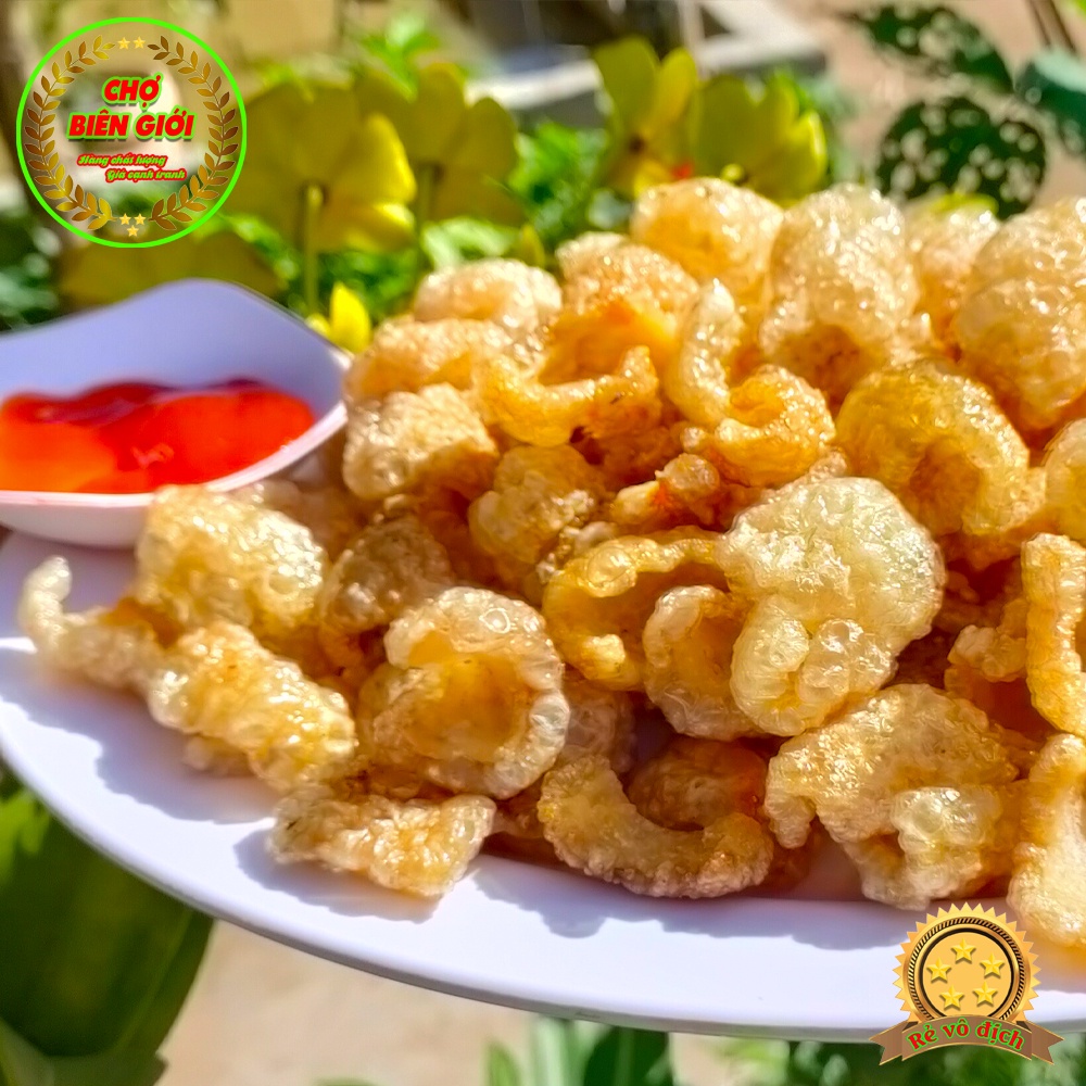 Da Heo Chiên Giòn Lắc Muối Ớt Châu Đốc Thơm Ngon Chiêu Đãi Khách Hủ 150gr