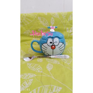 Ly cốc sứ hình 3D Doremon 345ml