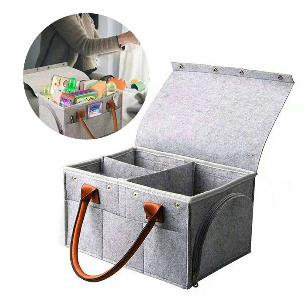 Túi đựng tã em bé có khóa kéo tiện dụng
