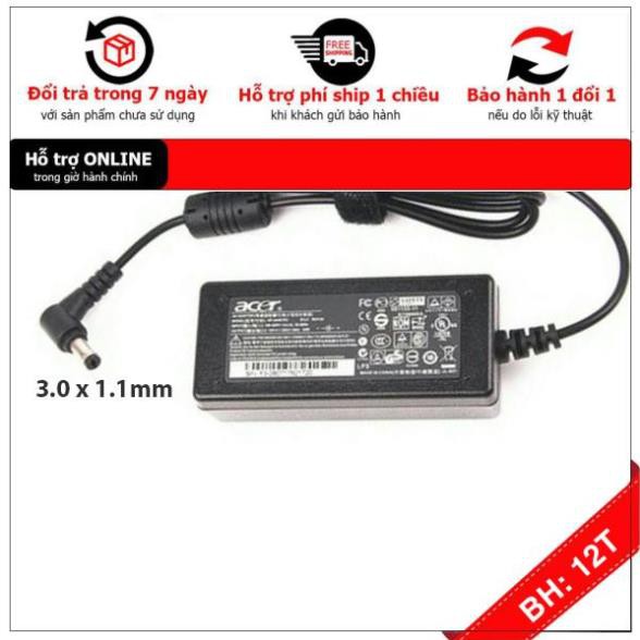 [BH12TH] [- Sạc Laptop Acer M3-481 M3-581 M5-481 M5-581 3.42A 65W . Bảo Hành 12 Tháng ZIN