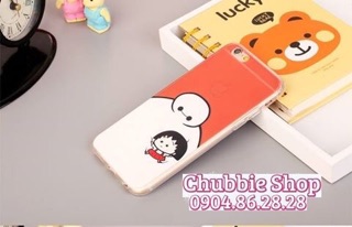 Ốp Iphone 6/6Plus Baymax Siêu Cute