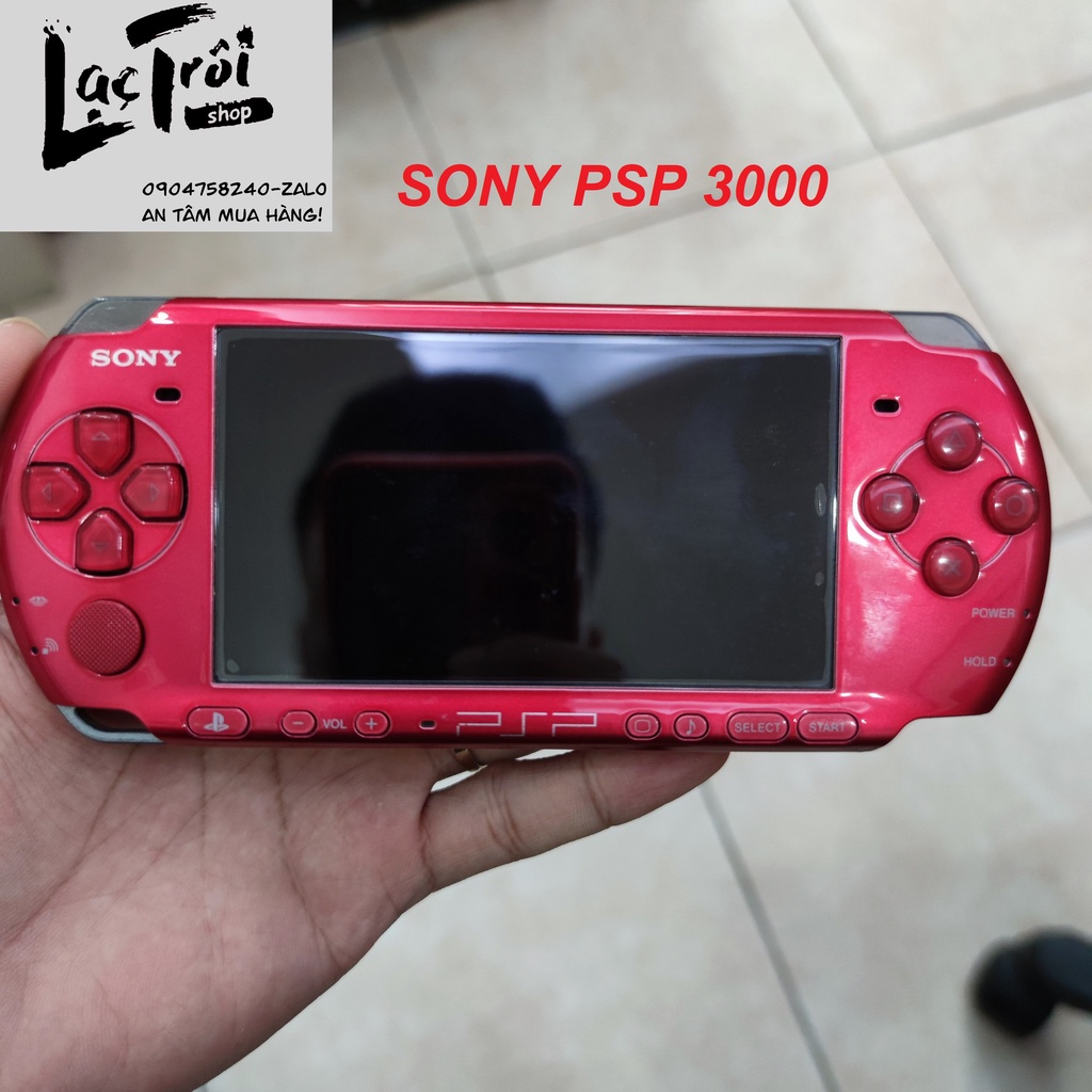 Máy chơi game Sony PSP 3000 + thẻ 32gb - BH 3 tháng