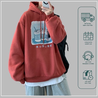 Áo Hoodie Dáng Rộng Thời Trang Cá Tính Cho Nam / Nữ