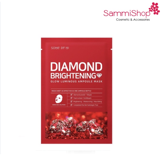 Mặt nạ kim cương dưỡng sáng da Some By mi Diamond Brightening Sheet Mask