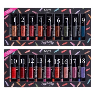 Tách set son Sugar Trip Lippie Vault của NYX