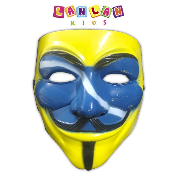 Mặt nạ hacker Anonymous LANLAN KIDS đồ chơi mặt nạ hóa trang dành cho bé