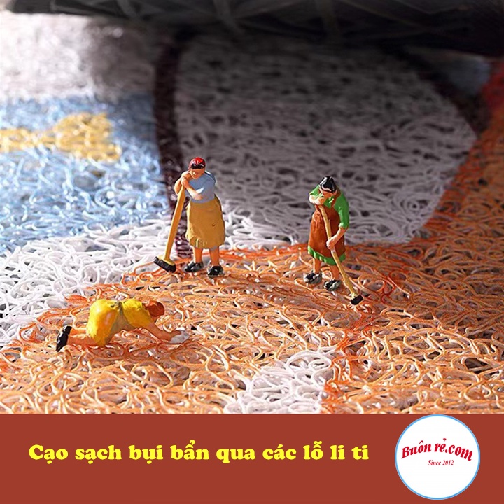 Combo 2 thảm lau chân 3D để ở nhà tắm- cửa ban công - br00553