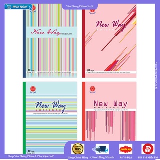 10 Quyển Vở kẻ ngang New way 80 trang,120 trang Hải Tiến VPP Minh Hạnh]
