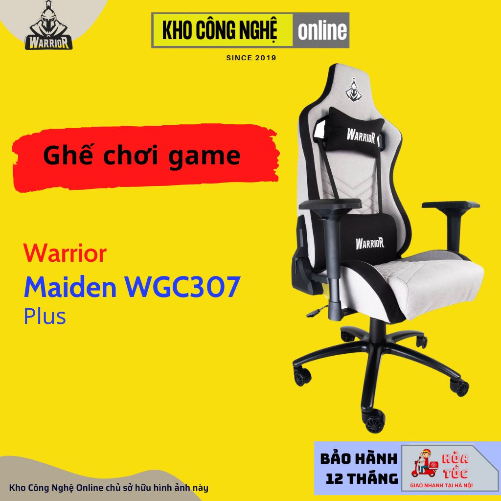 Ghế chơi game Warrior Maiden series WGC307 Plus