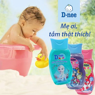 [ KHÔNG CAY MẮT] Sữa tắm gội D-nee Kid Thái Lan 200ml cho bé 3 tuổi trở lên, Hạn sử dụng 24 tháng kể từ ngày sản xuất.
