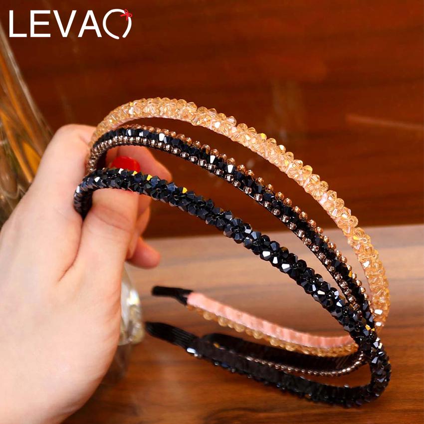Cài tóc đính đá lấp lánh thời trang xinh xắn nổi bật cho nữ