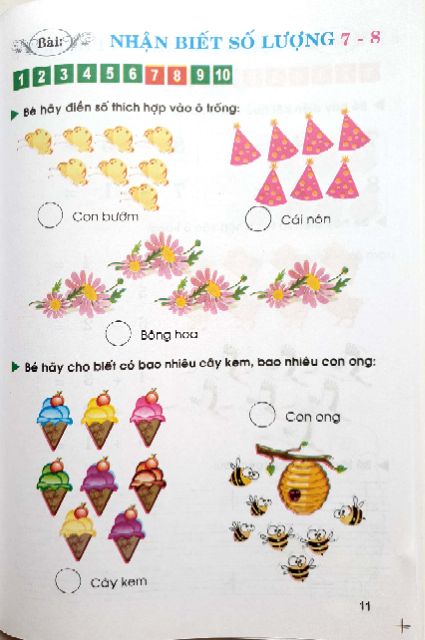 Sách - Combo 3 quyển Toán mẫu giáo dành cho bé chuẩn bị vào lớp 1 | BigBuy360 - bigbuy360.vn