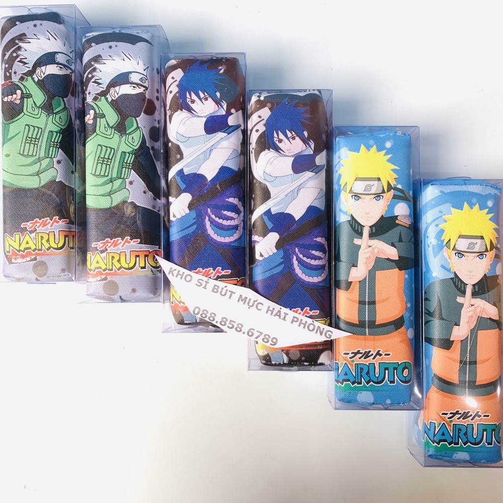 Ví đựng bút cho bé in hình naruto 3D hoạt hình cực đẹp