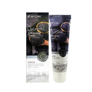 Sữa Rửa Mặt Than hoạt tính 3W Clinic Hàn Quốc 100ml