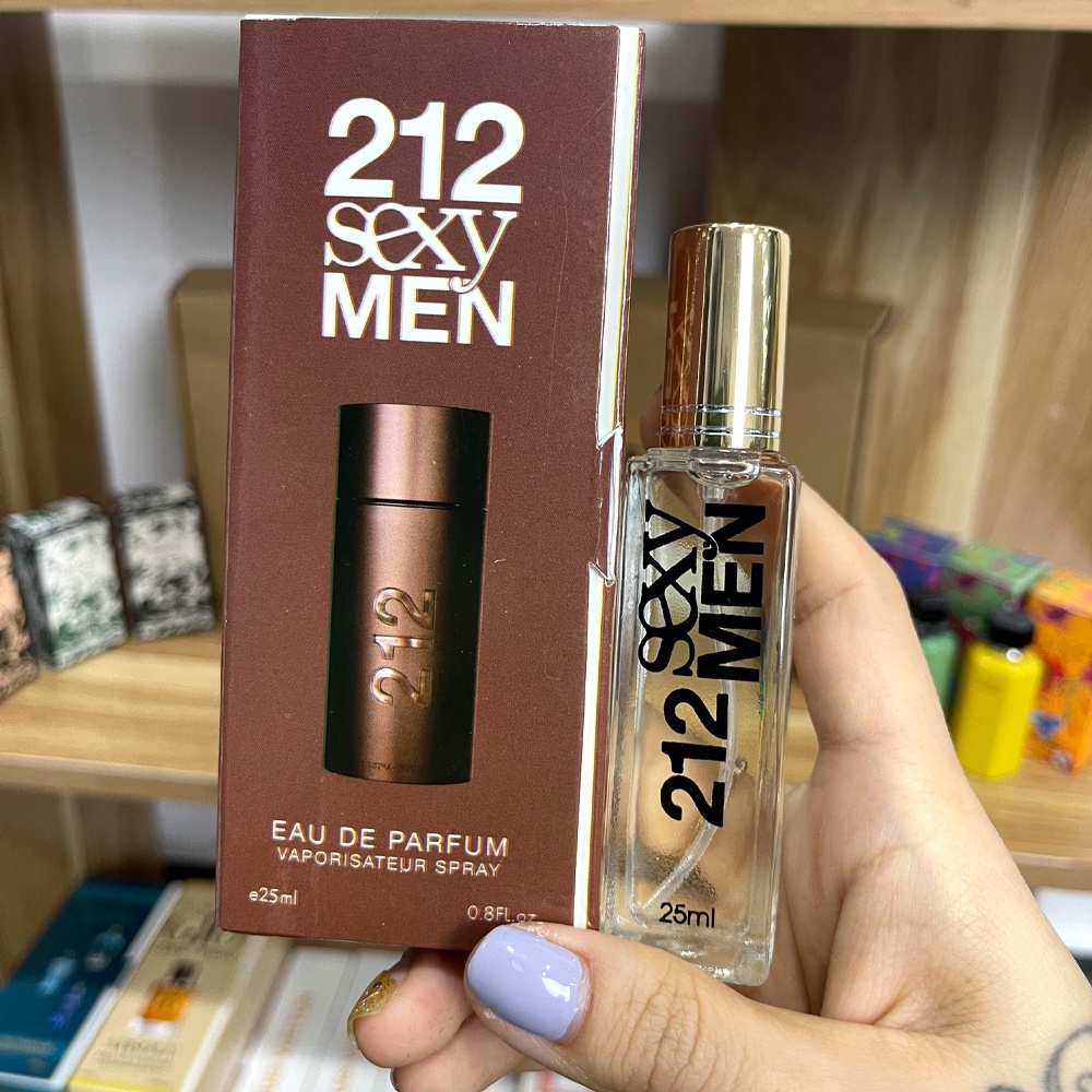 Nước hoa 212 sexy men 25ml thơm lâu hương ngọt dịu quyến rũ nước hoa nội địa trung nam