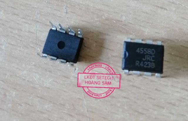 4558D 4558M IC khuếch đại thuật toán chính hãng JRC