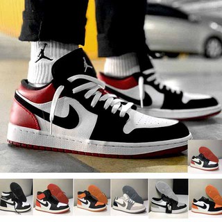 Giày thể thao jordan đen, cam, đỏ, xám sneaker nam nữ cổ cao/ cổ thấp
