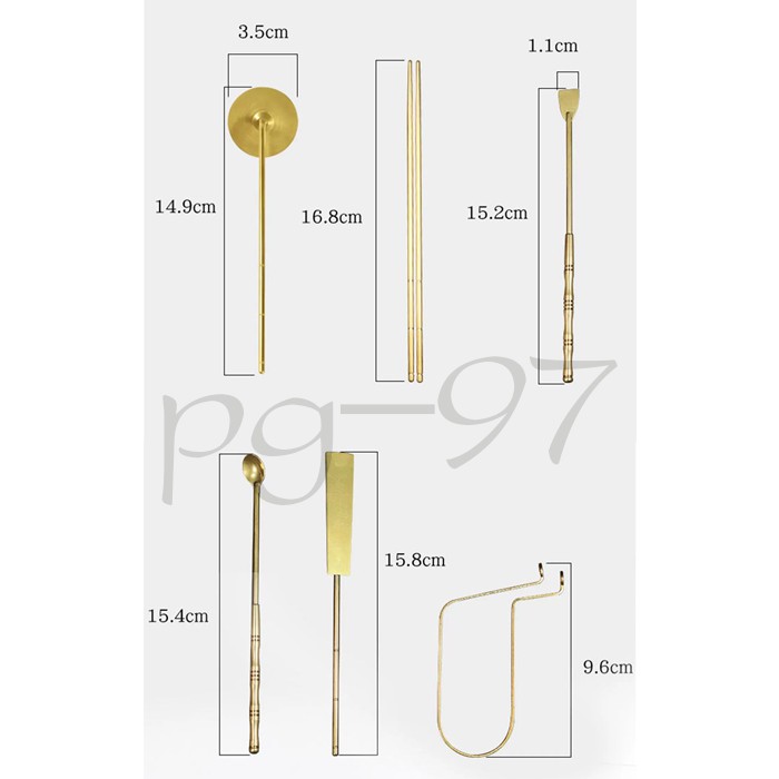 Phụ kiện lẻ dụng cụ đốt trầm bằng đồng dụng cụ tạo hình khuôn đốt trầm hương | BigBuy360 - bigbuy360.vn