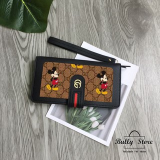Ví dài Mickey nút bấm trang nhã