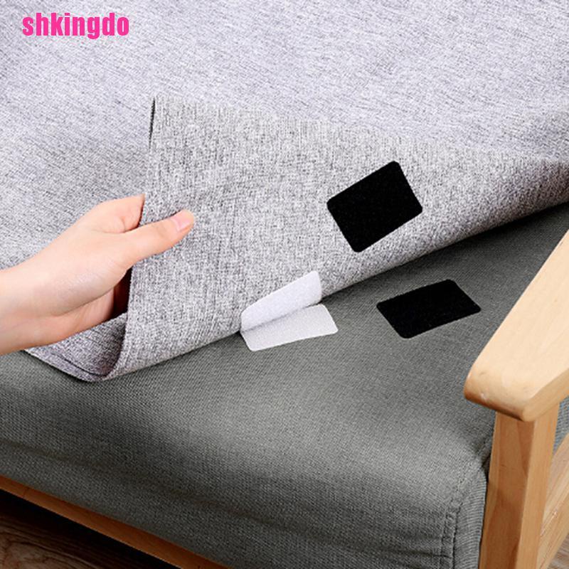 Bộ 5 miếng dán 2 mặt cố định ga giường / vỏ ghế sofa chống trượt