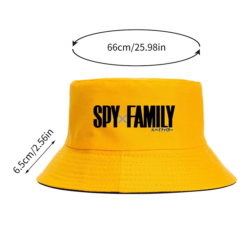 Fancy Mũ Bucket Anime Spy X Family Anya Forger Heh