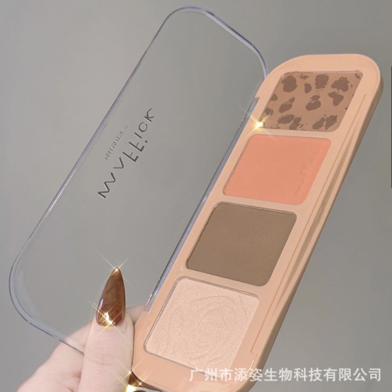 Bảng phấn 4in1 Maffick Rose Four Color | BigBuy360 - bigbuy360.vn