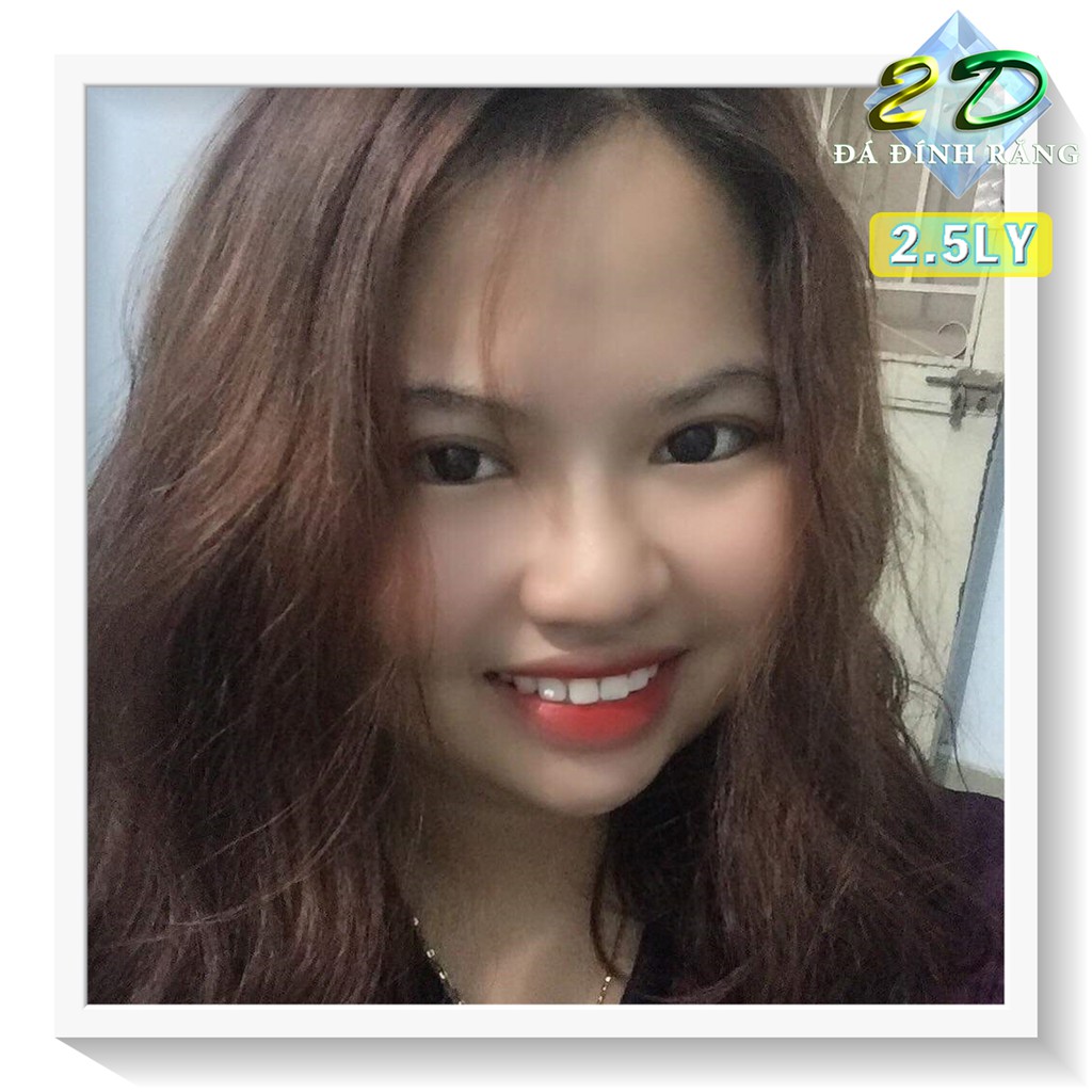 Kim cương nhân tạo đính răng Swarovski Gems 2.5LY