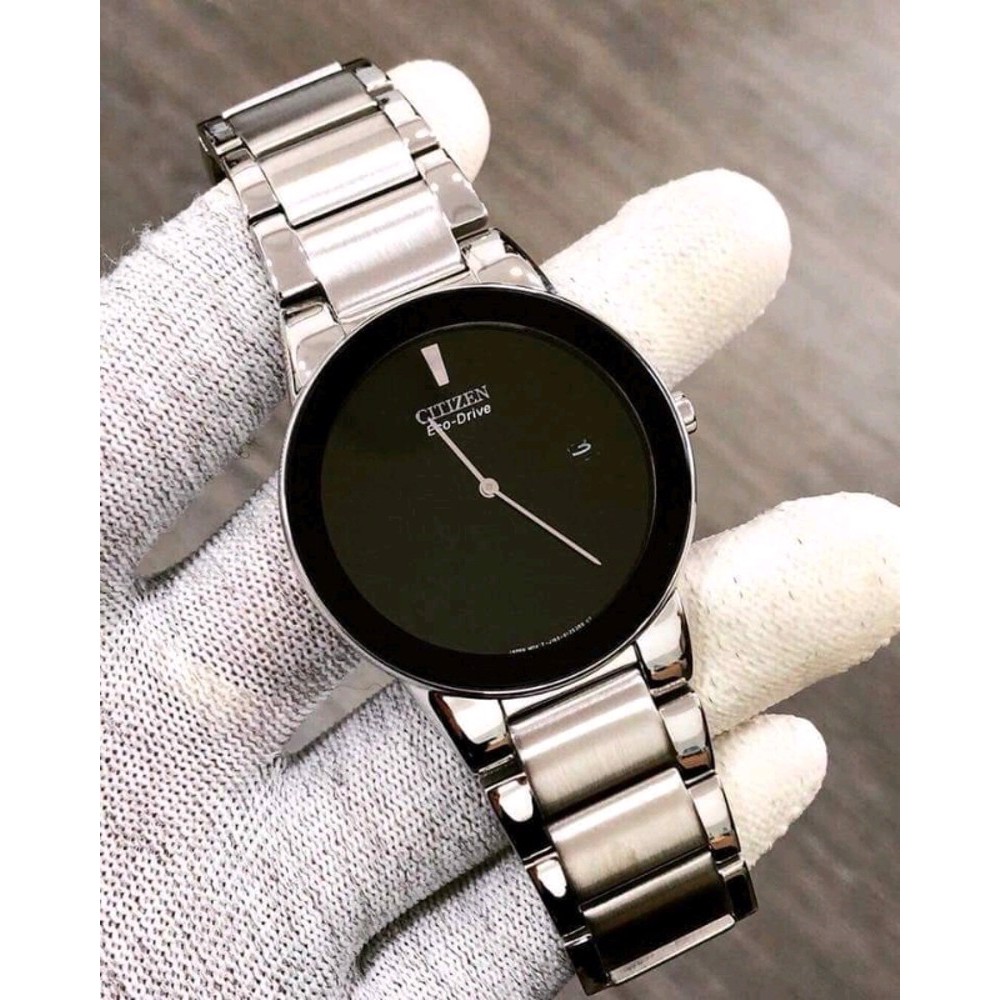 Đồng hồ nam CITIZEN AU1060-51E mặt đen quý phái