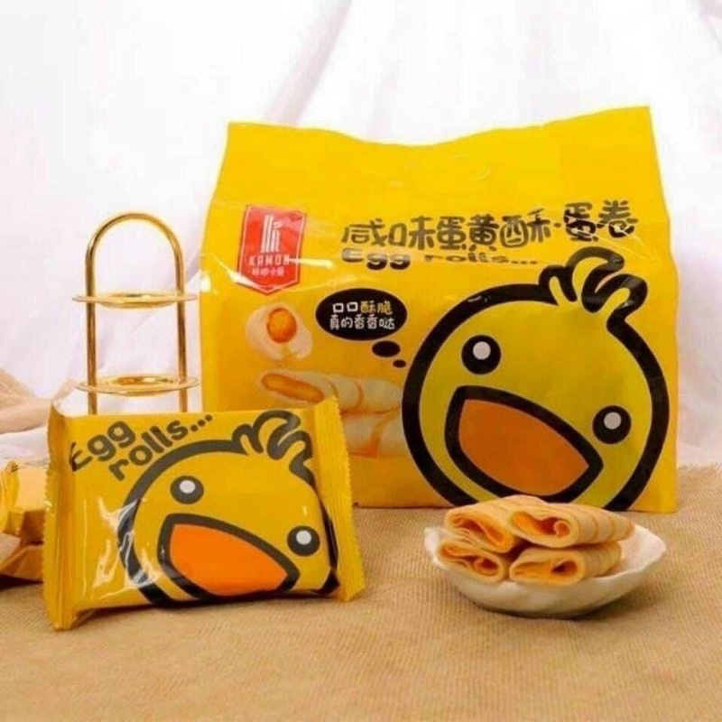 BÁNH XỐP GIÒN NHÂN TRỨNG MUỐI VỊT KAMAN HONGKONG