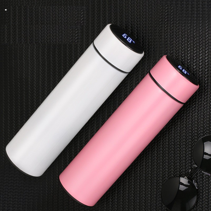 Bình giữ nhiệt hiển thị nhiệt độ cảm ứng 500ml ,nắp ngăn pha trà chất liệu inox 304 phủ sơn chống xước bảo hành 6 tháng | BigBuy360 - bigbuy360.vn