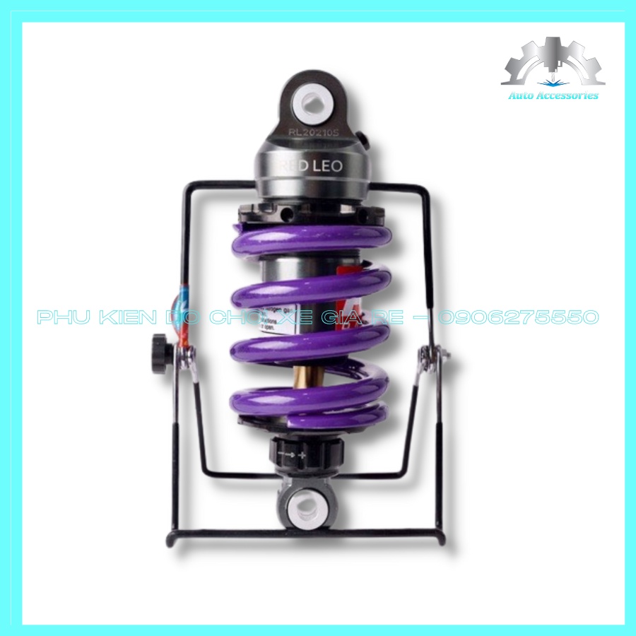 Phuộc REDLEO Ty Vàng - Phuộc Sau Exciter Ex135 Ex150 Ex155, Mẫu Redleo độ nhúng êm ái, hệ thống giảm sóc cực tốt