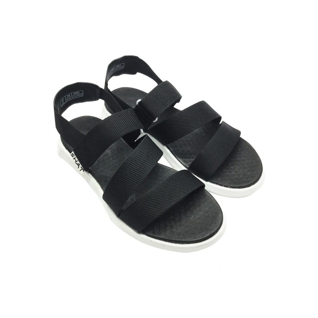 Giày Sandals SHAT Màu Đen - THM112