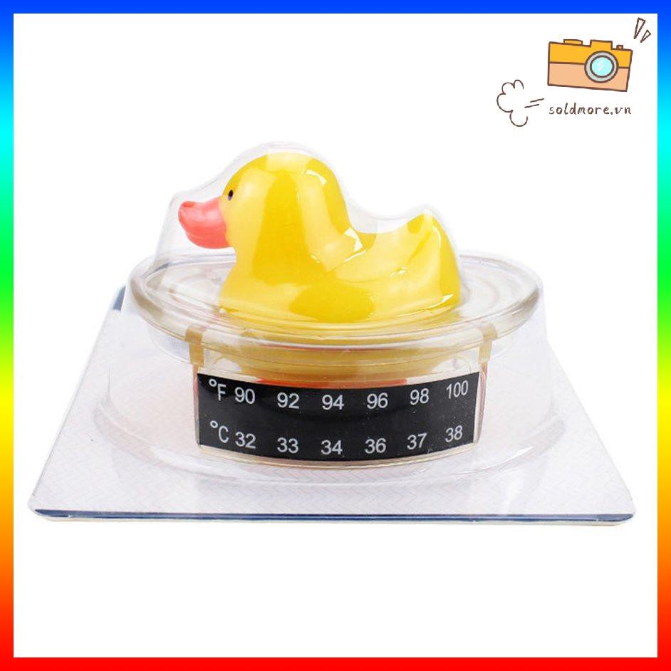 [SOE] High Temperature Warning Waterproof Water Thermometer With Cute Duck Shape