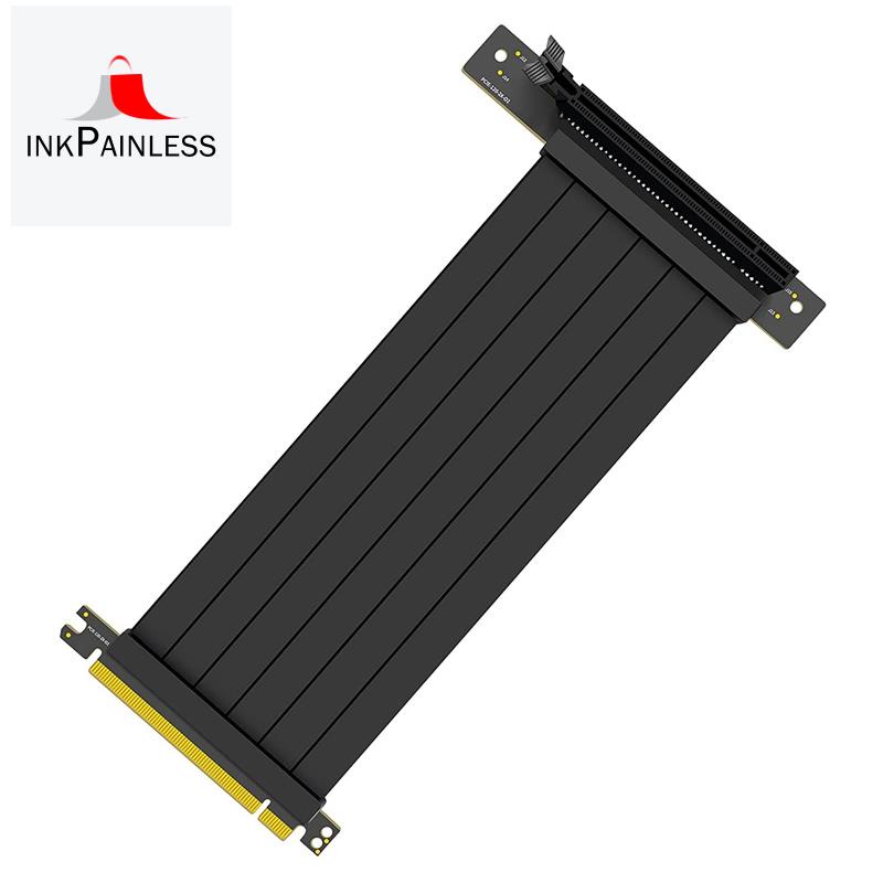 Dây cáp mở rộng thẻ đồ họa PCIE 3.0 16X 180 độ 1X15cm