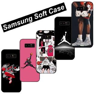 Ốp lưng họa tiết hoạt hình cho Samsung Galaxy Note 10 Plus 9 8 A8 A7 A6 A5 2016 2017 2018 YX1 AJ Basketball