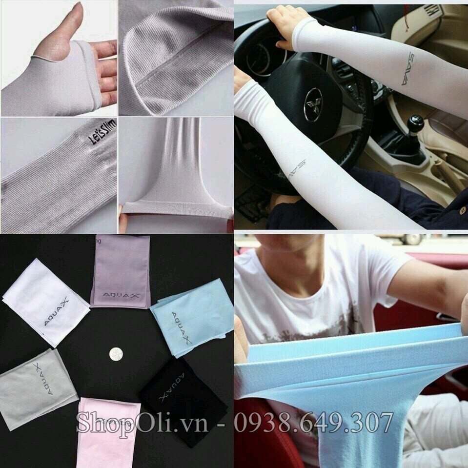 Ống tay - Vớ tay - bao tay chống nắng Aqua X - giao màu ngẫu nhiên
