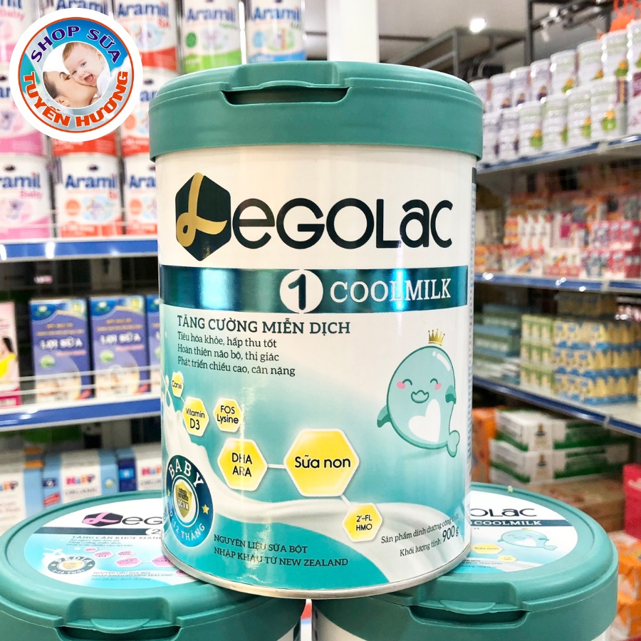 Sữa Legolac CoolMilk số 1,2,3 hộp 900G - 400G Chính hãng