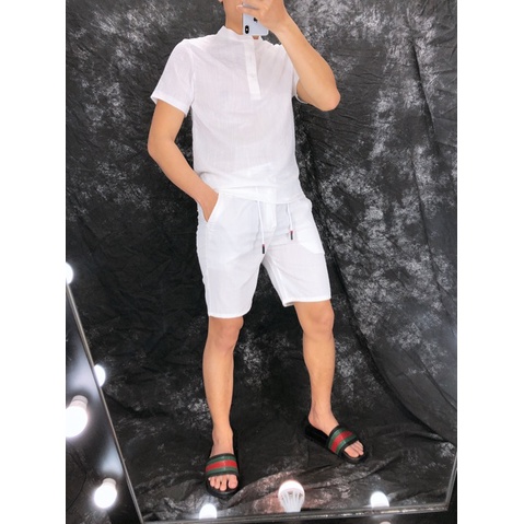 Bộ đũi nam, Set đũi quần dài đũi áo đũi cộc tay , Quần Short + áo cộc chất Mát Nhẹ