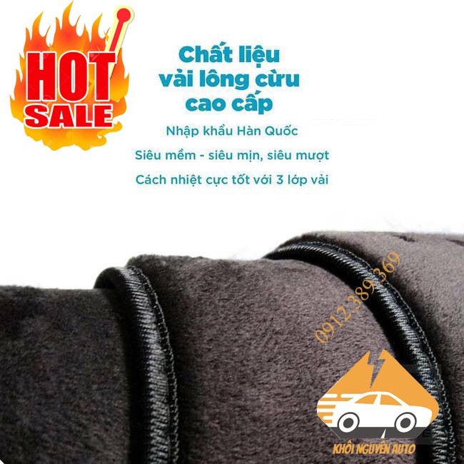 Thảm Taplo Mazda CX5 SX Việt Nam 3 Lớp Loại 1 Chống Nóng  2015-2017, 2018- 2020 Chất Liệu Nhung Mịn Chống Trượt