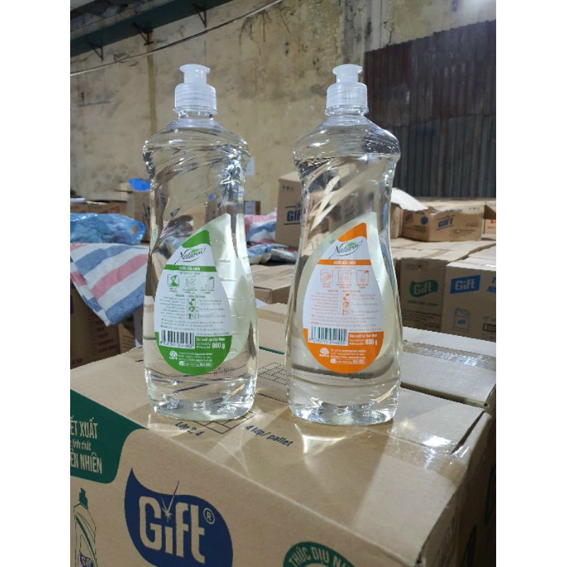 Gift nước rửa chén 800ml mẫu mới