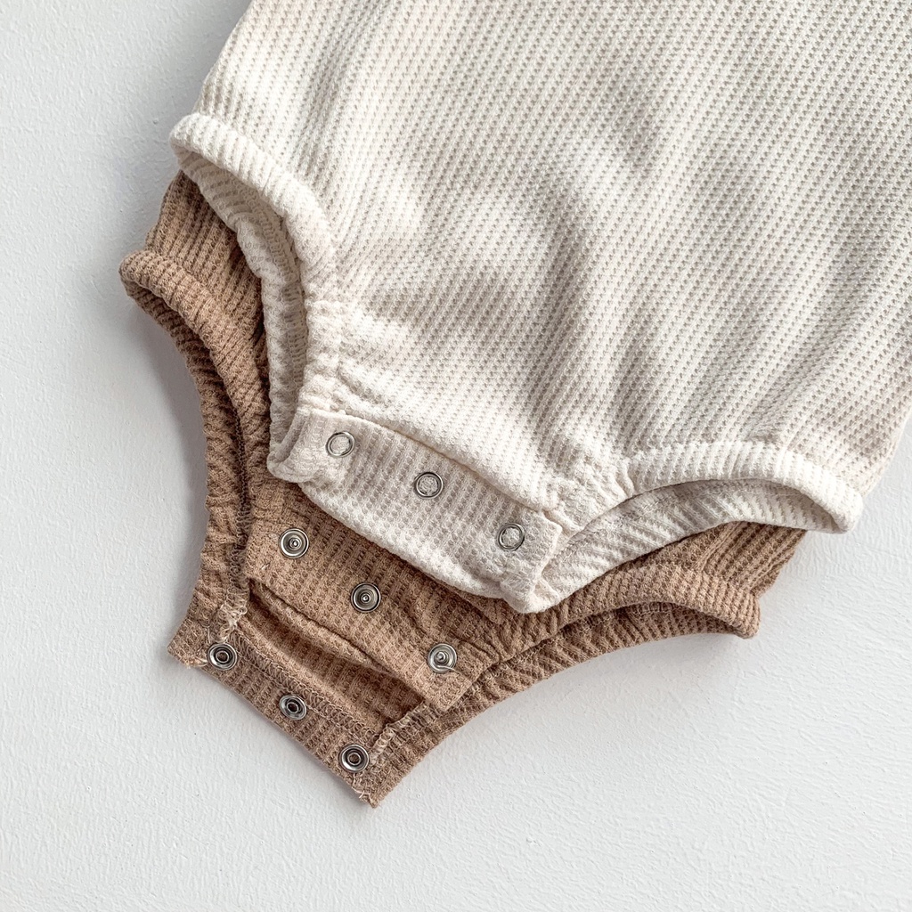 Bộ Áo Liền Quần Tay Ngắn Chất Liệu Cotton Thời Trang Mùa Hè Cho Bé