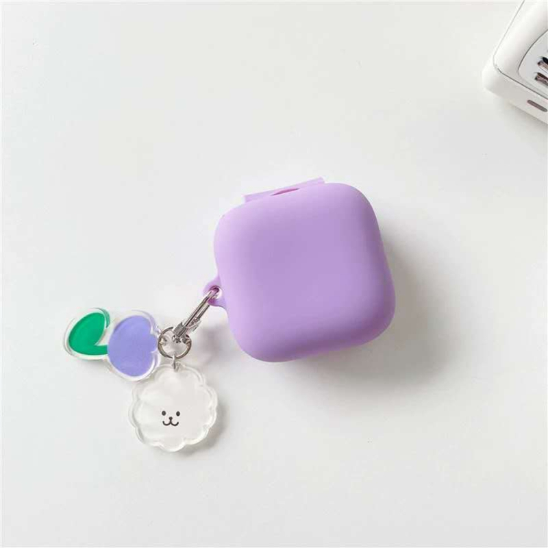 Vỏ Bảo Vệ Hộp Sạc Tai Nghe Không Dây samsung galaxy buds live & buds fe Phong Cách Hàn Quốc Dễ Thương