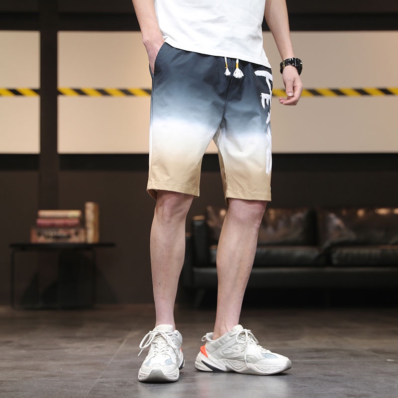 Quần Short Nam Lưng Thun Cột Dây Năng Động