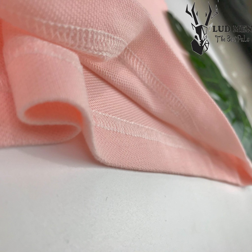 Áo thun Polo nam cổ bẻ BASIC vải cá sấu Cotton xuất xịn, chuẩn đẹp, màu HỒNG | BigBuy360 - bigbuy360.vn