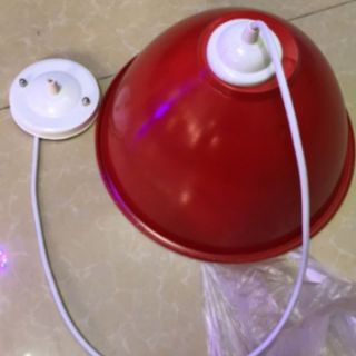 Combo 6 chao nhôm d30cm,chao thả chất liệu nhôm d30 đui e27 phổ thông