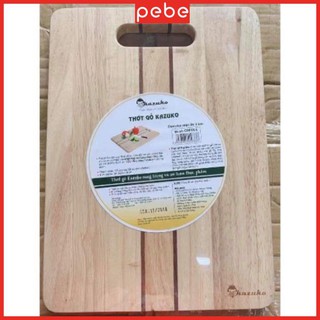 Thớt gỗ cao cấp Kazuko chữ nhật, tròn