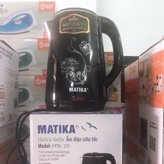 Ấm siêu tốc Matika mini