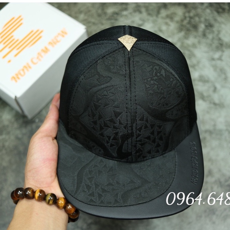 Nón Cam Chính Hãng 100% Fullbox❤️𝙁𝙍𝙀𝙀𝙎𝙃𝙄𝙋❤️Mũ Snapback FullBlack